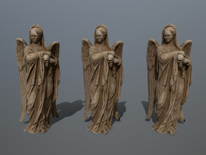 angel statue 3D Modell