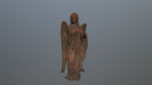 angel statue Modelo 3D .c4d .max .obj .3ds .fbx .stl .blend 