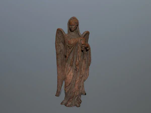 statue d'ange Modèle 3D