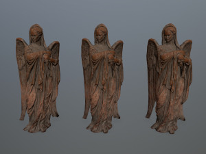 angel statue Modelo 3D