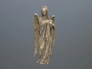 est&aacute;tua de anjo Modelo 3D