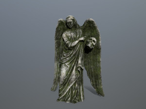 angel statue 3Dモデル