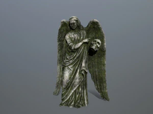 статуя ангела 3D Модель