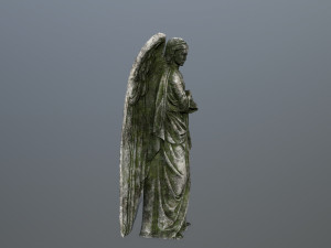 angel statue Model 3D