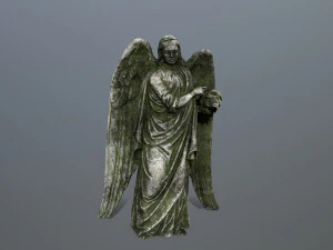 angel statue 3D Model