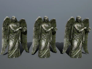 angel statue 3D Model