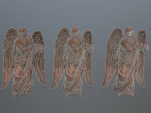 angel statue 3Dモデル
