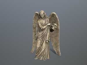 angel statue 3D Model