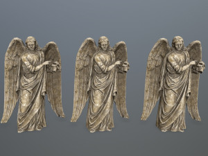 angel statue 3D-Modell