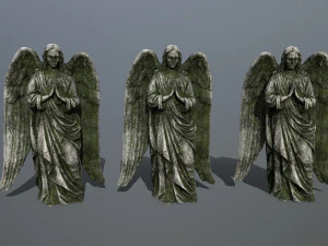 angel statue 3D Model