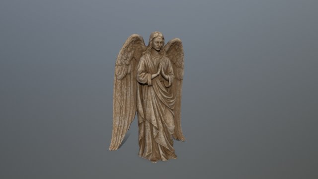 angel statue Modèle 3D .c4d .max .obj .3ds .fbx .stl .blend 