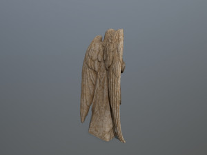 angel statue Modèle 3D