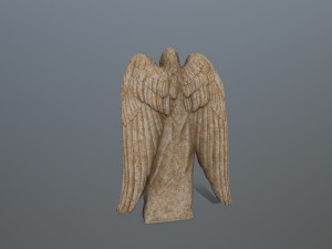 angel statue Modèle 3D