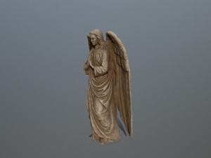 angel statue Modèle 3D