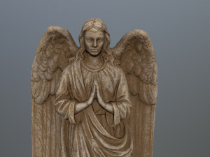 angel statue Modèle 3D