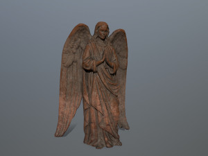angel statue Modelo 3D