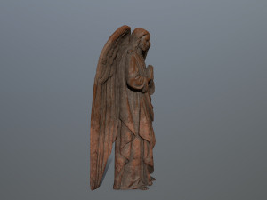 angel statue 3D 模型