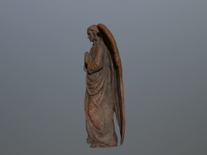 angel statue 3D 模型