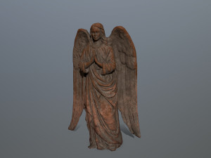 angel statue 3D 模型