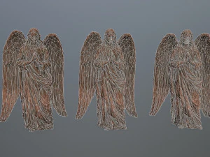 angel statue 3D Model