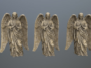 angel statue 3D Model