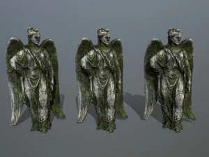 angel statue 3D Model