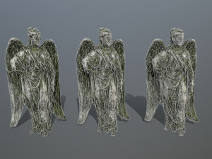 angel statue 3D Model