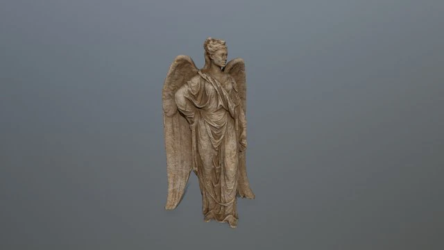 angel statue 3D Model .c4d .max .obj .3ds .fbx .stl .blend