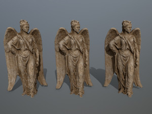 angel statue 3Dモデル