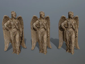 angel statue 3D Model