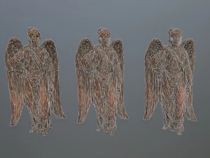 angel statue 3D Model