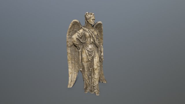 angel statue 3D 模型 .c4d .max .obj .3ds .fbx .stl .blend 