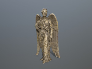 angel statue 3D 模型
