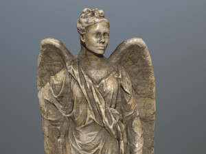 angel statue 3D 模型