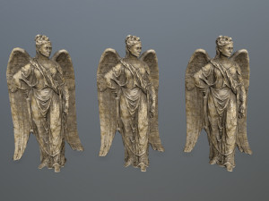 angel statue 3D 模型