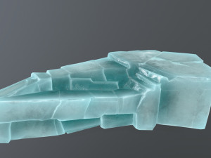 ice rocks Modèle 3D