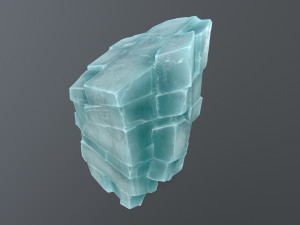 ice rocks Modèle 3D