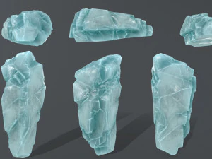 ice rocks 3D Model