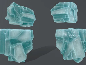 ice rocks 3D Model