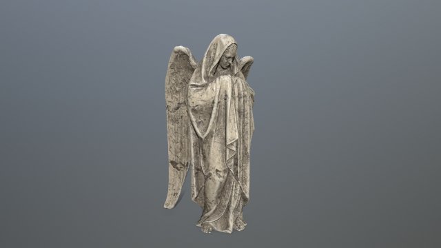 angel statue 3D-Modell .c4d .max .obj .3ds .fbx .stl .blend 