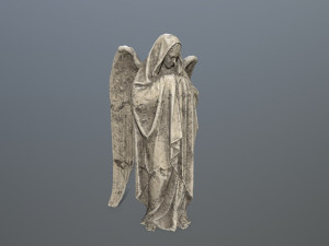 angel statue Modelo 3D