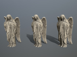angel statue 3D-Modell