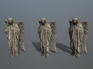 angel statue 3D-Modell