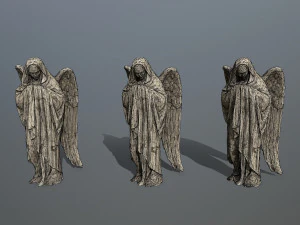 angel statue 3D Model