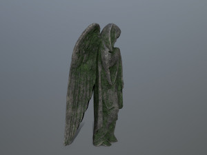 angel statue 3D 模型