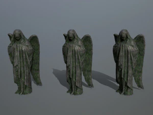 angel statue 3D Model