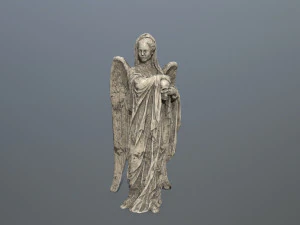 posąg anioła Model 3D