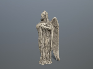 angel statue 3D Model