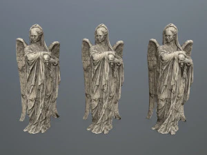 angel statue 3D Model