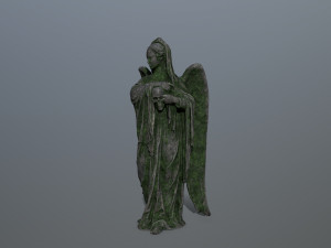 angel statue 3D Model